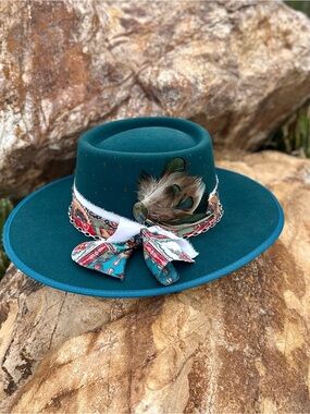 Written in the Stars Labradorite Teal hat
